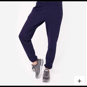 Figs women’s joggers sweatpants size small navy
